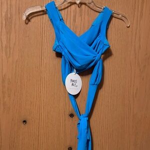 Princess Polly Vibrant Blue Crop Top